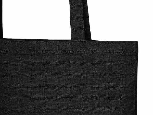 Сумка «Твил» из хлопка, 210 г/м2, черный