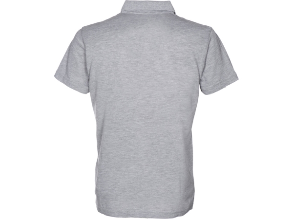 Рубашка поло "First 2.0" мужская, серый меланж