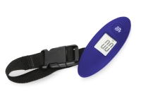 Багажные весы с покрытием soft touch «Gravity», синий