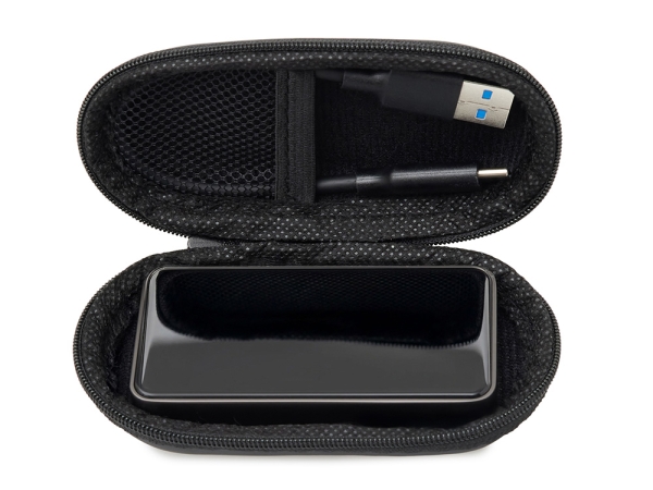 Внешний SSD диск с подсветкой гравировки  «Слэш», 256 ГБ