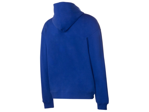 Толстовка оверсайз с капюшоном на молнии «Monaco», синий классический
