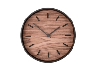 Часы настенные "Tiger" S, черный, орех Часы настенные "Tiger" S, черный, орех