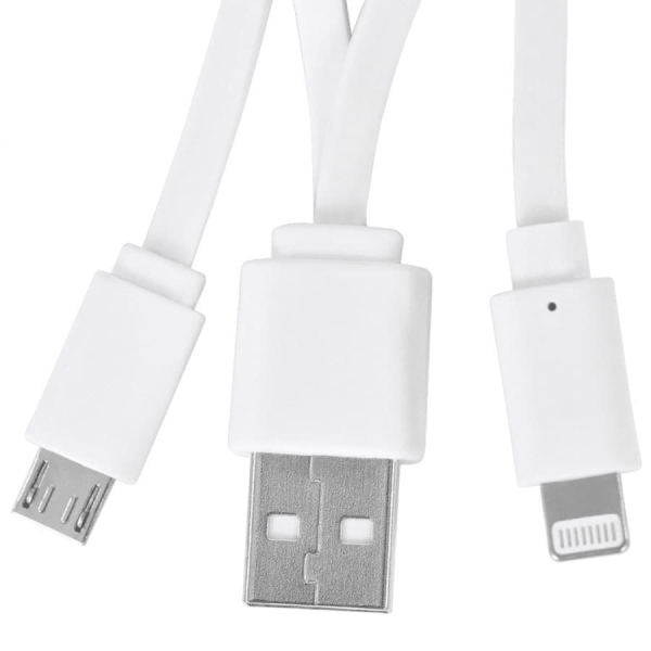 Универсальный аккумулятор "Softi" (5000mAh),белый, 7,5х12,1х1,1см, искусственная кожа, пластик