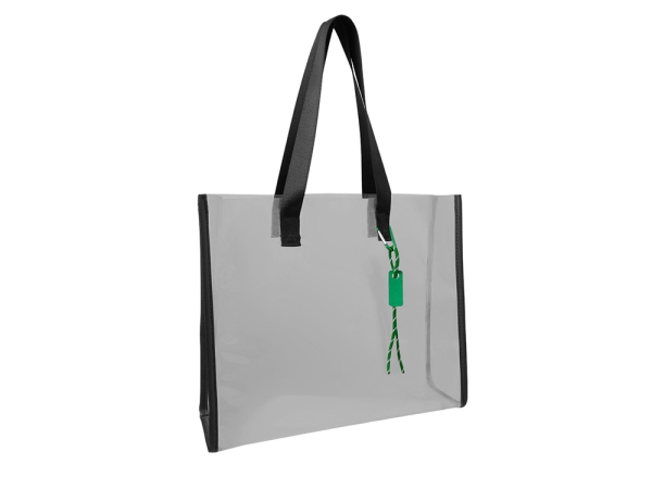 Брелок-веревочка на карабине, зеленый