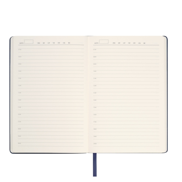 Ежедневник Star недатированный, синий (без упаковки, без стикера)