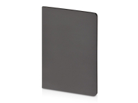 Бизнес-тетрадь А5 "Pragmatic Contrast", 40 листов в клетку, серый с черным срезом Бизнес-тетрадь А5 "Pragmatic Contrast", 40 листов в клетку, серый с черным срезом