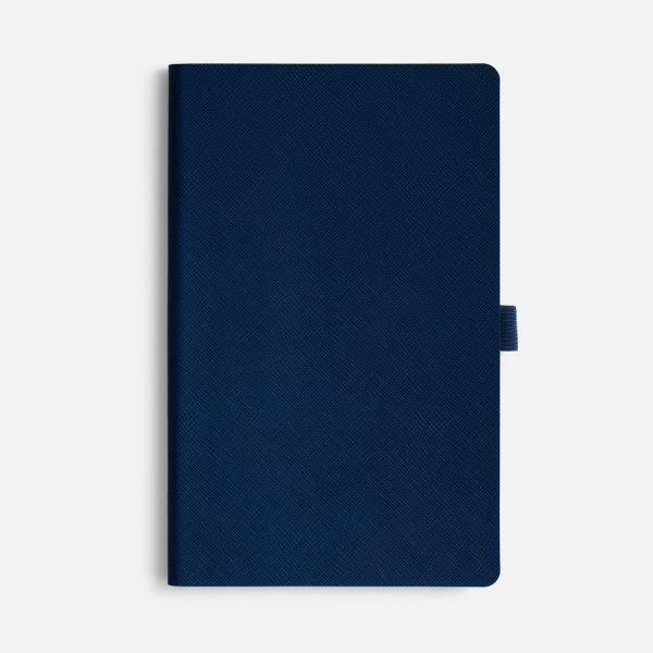 Ежедневник Lungo, недатированный, темно-синий