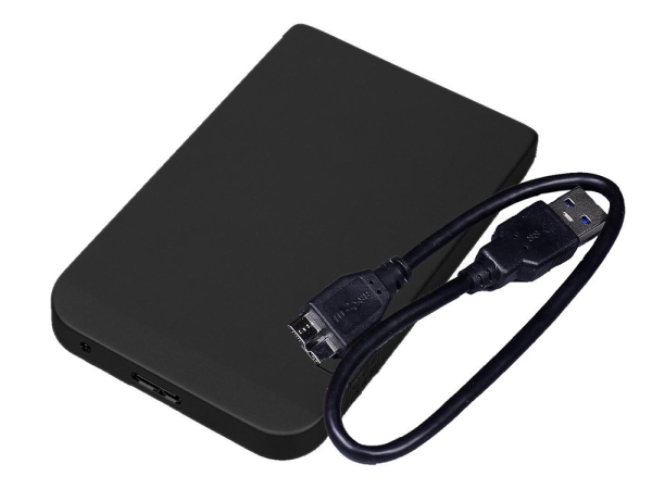 Внешний жесткий диск Saturn 500 Гб, черный