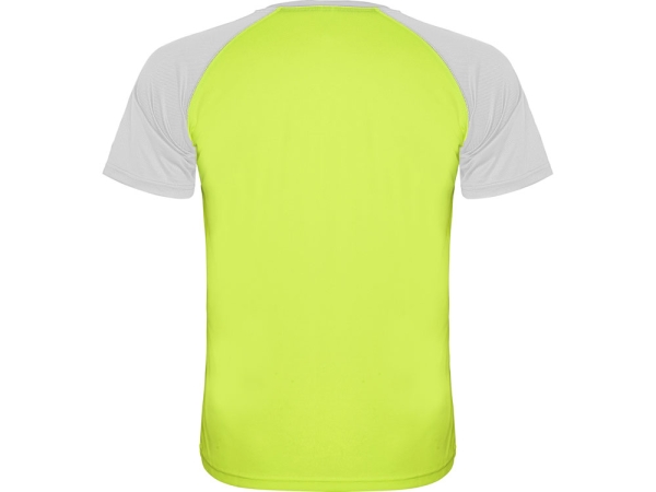 Спортивная футболка "Indianapolis" детская, неоновый зеленый/белый