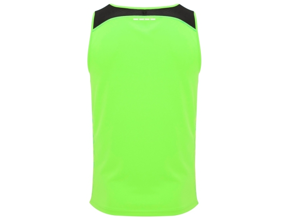 Майка "Misano" мужская, неоновый зеленый/черный