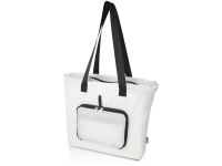 EcoFold Складная эко-сумка из RPET 16 л - Белый EcoFold Складная эко-сумка из RPET 16 л - Белый