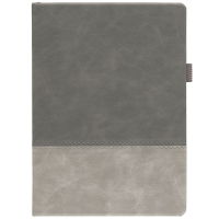 Ежедневник Horizon, недатированный, серый