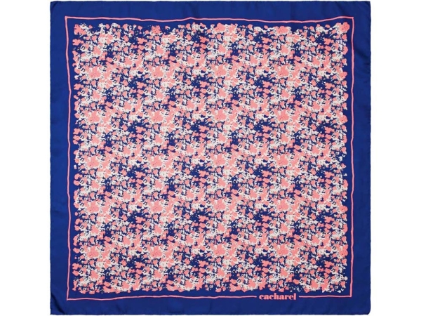 Набор Cacharel: зеркало, шелковый платок