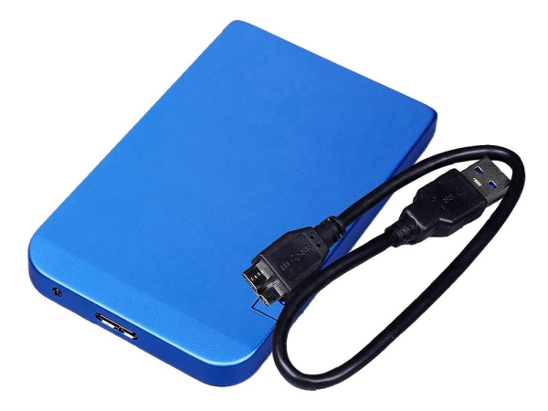 Внешний жесткий диск Saturn 500 Гб, синий