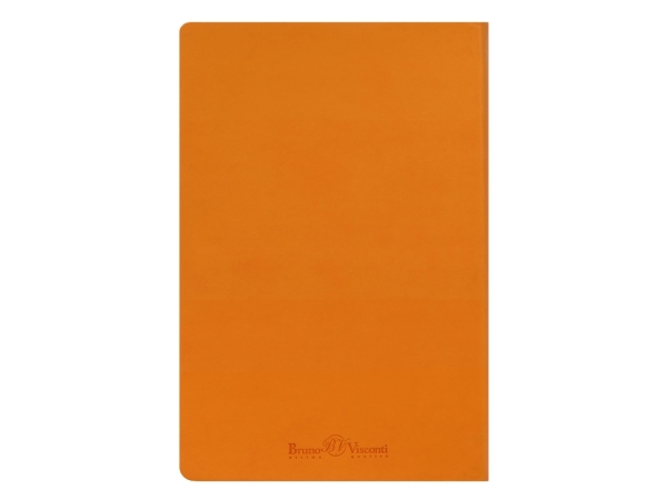 Ежедневник А5 недатированный «Megapolis Velvet Flex», оранжевый