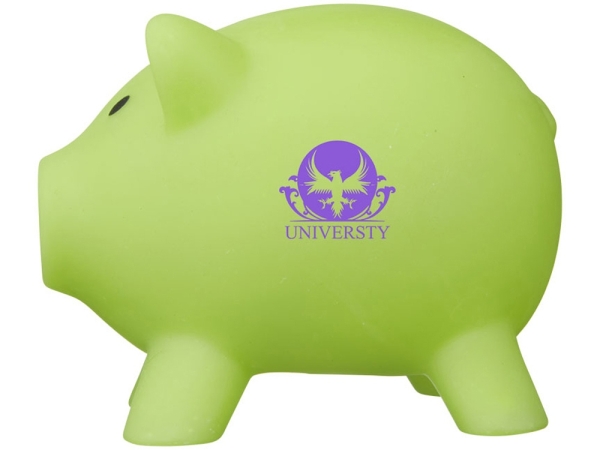 Копилка Поросенок, лайм