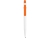 Ручка шариковая "Этюд", белый/оранжевый