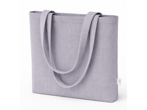 Сумка «Твил» из хлопка, 210 г/м2, серый