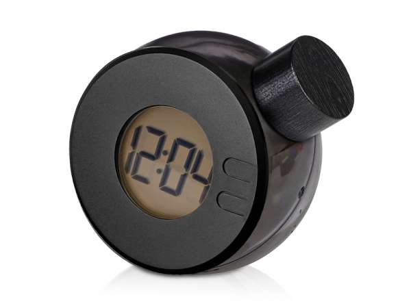 Водяные часы из бамбука "Splash Hour", черный