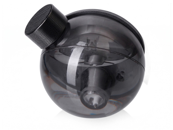 Водяные часы из бамбука "Splash Hour", черный