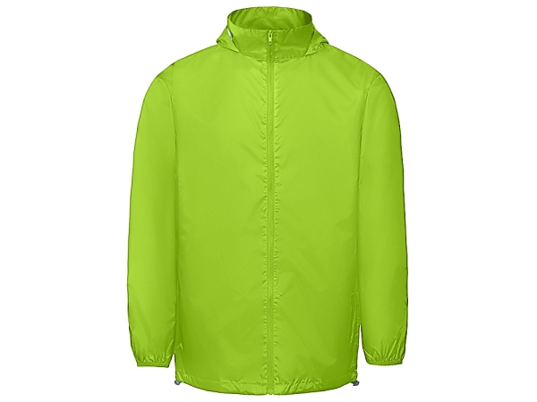 Ветровка "Miami 2.0" мужская с чехлом, зеленое яблоко