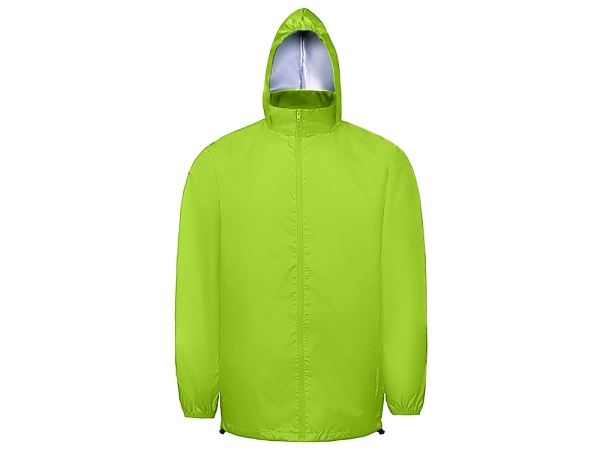 Ветровка "Miami 2.0" мужская с чехлом, зеленое яблоко