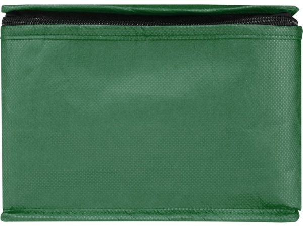 Spectrum нетканая сумка-холодильник, 4 л, на 6 банок, из переработанных материалов, зеленый