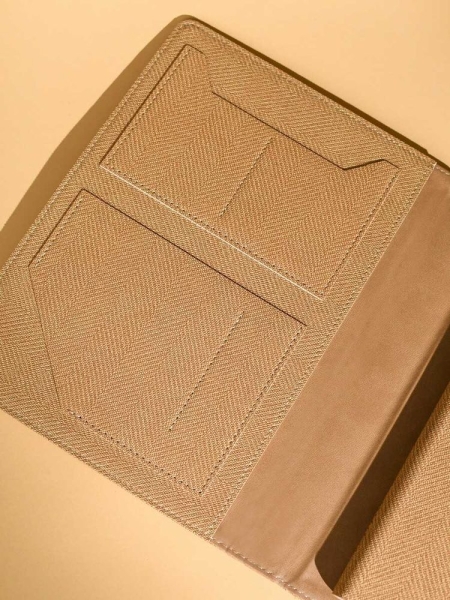 Ежедневник-органайзер Twill, недатированный, коричневый