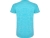 Спортивная футболка "Zolder" детская, бирюзовый/бирюзовый меланж