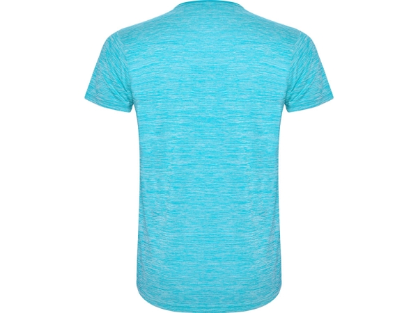 Спортивная футболка "Zolder" детская, бирюзовый/бирюзовый меланж