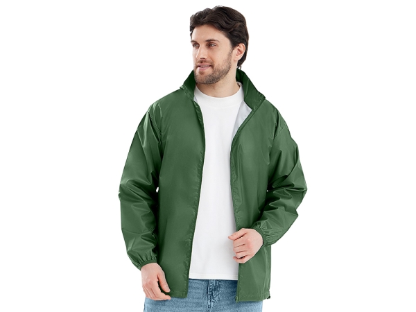 Ветровка "Miami 2.0" мужская с чехлом, зеленый