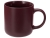 Кружка матовая Rita, 410мл, бургунди