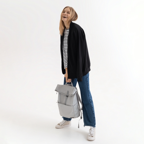 Толстовка на молнии унисекс TORRES NEO черная, размер S