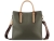 Сумка-портфель женская BUGATTI Ella, оливковая, полиуретан, 30х11,5х28 см