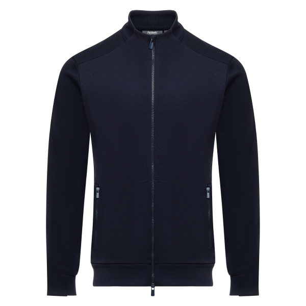 Толстовка на молнии ASTIN темно-синяя
