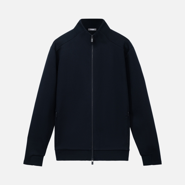 Толстовка на молнии ASTIN темно-синяя