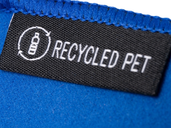 Легкое полотенце Gulpi  из микрофибры RPET с ремешком для складывания, 70*120 см, королевский синий