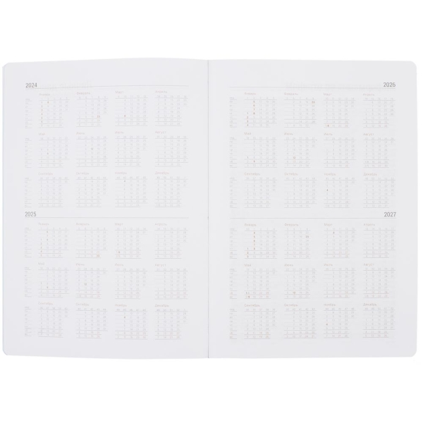 Ежедневник New Factor, недатированный, оранжевый