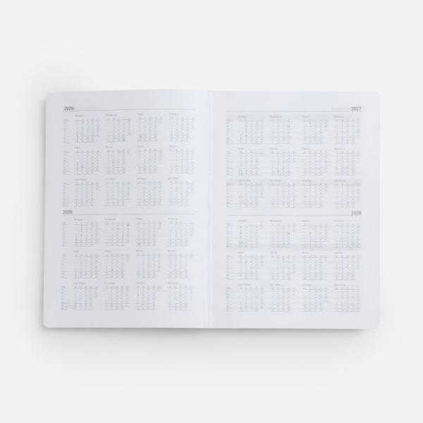 Ежедневник New Factor, недатированный, оранжевый