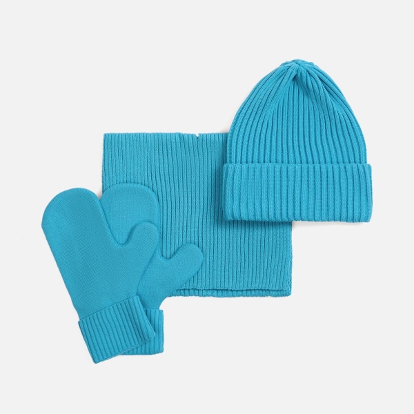 Шарф Yong, ярко-голубой