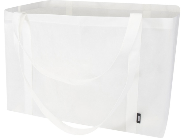 Jumbo эко-сумка очень большого размера из нетканого материала, объемом 65 л, белый
