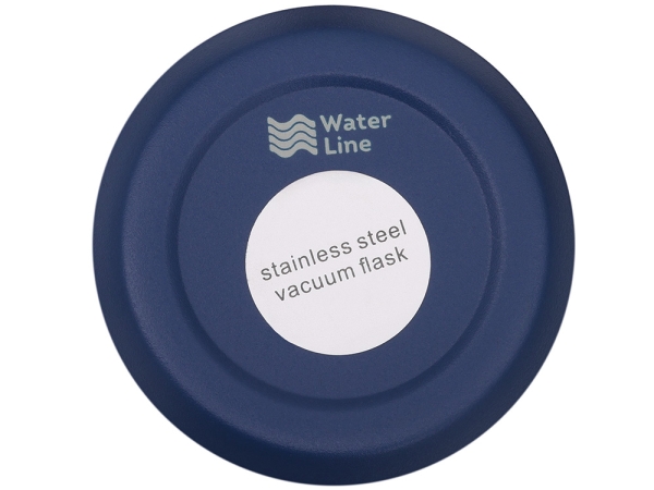 Вакуумный термос "Powder" 500 мл, тубус, темно-синий