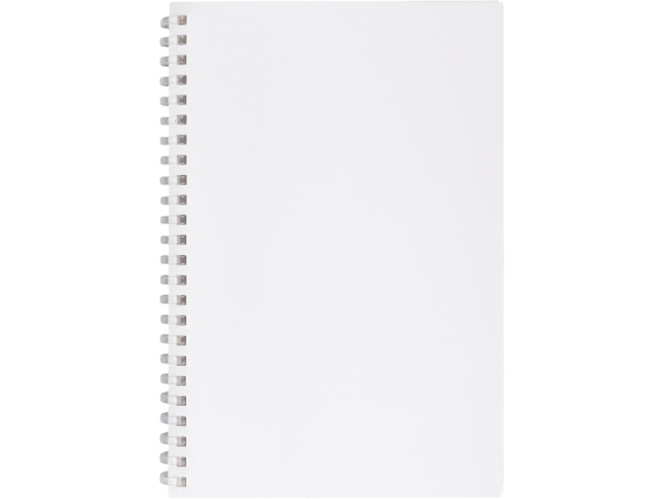 Блокнот на мягкой спирали А5 "Sahara", 60 листов 70 гр/м2, белый