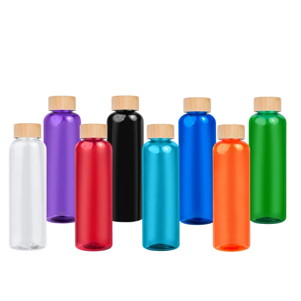 Бутылка для воды BAMBOO PET 550мл. Зеленая 6264.02