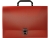 Папка-портфель А4, красный