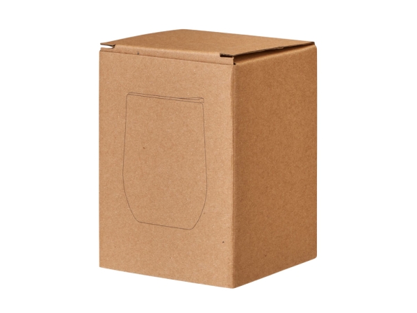 Термокружка Sense Gum, soft-touch, непротекаемая крышка, 370мл, крафтовая упаковка, бирюзовый 320C