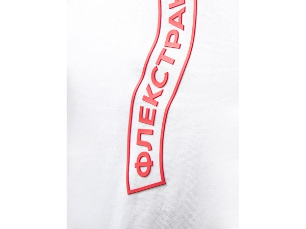 Худи оверсайз «Alpha.01» унисекс, молочный, все виды нанесения на текстиле на одной толстовке