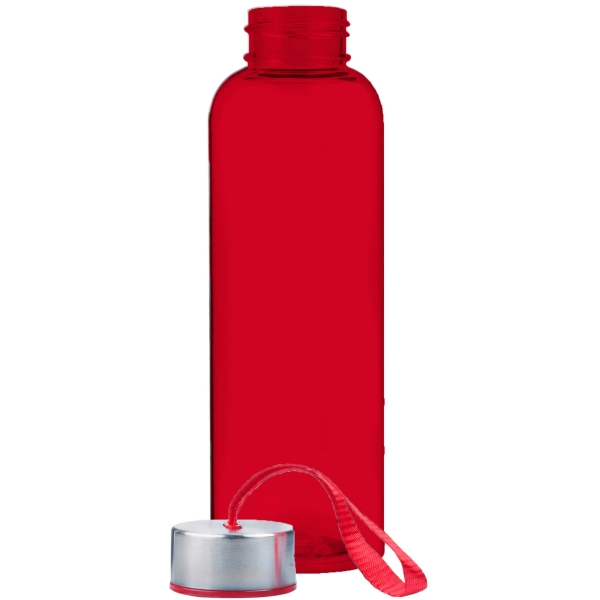Бутылка для воды VERONA PET COLOR 550мл Красная с красным 6261.03