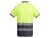 Рубашка поло "Atrio" мужская, свинцовый/неоновый желтый