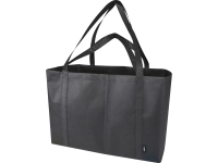 Jumbo эко-сумка очень большого размера из нетканого материала, объемом 65 л, сплошной черный Jumbo эко-сумка очень большого размера из нетканого материала, объемом 65 л, сплошной черный